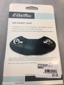 Light Electra Basket Light LED White