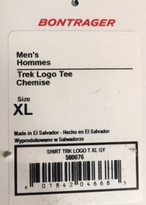 TREK T SHIRT XL